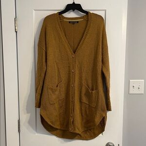 Foreign Exchange Button-Up Cardigan